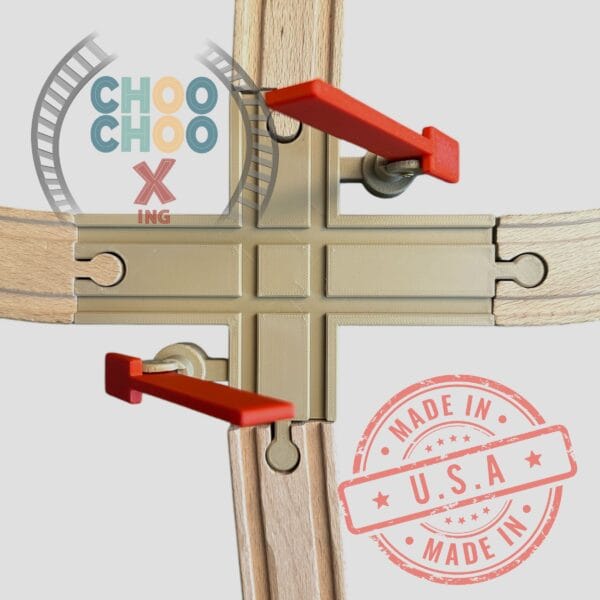 Train track crossing with barrier - Image 3